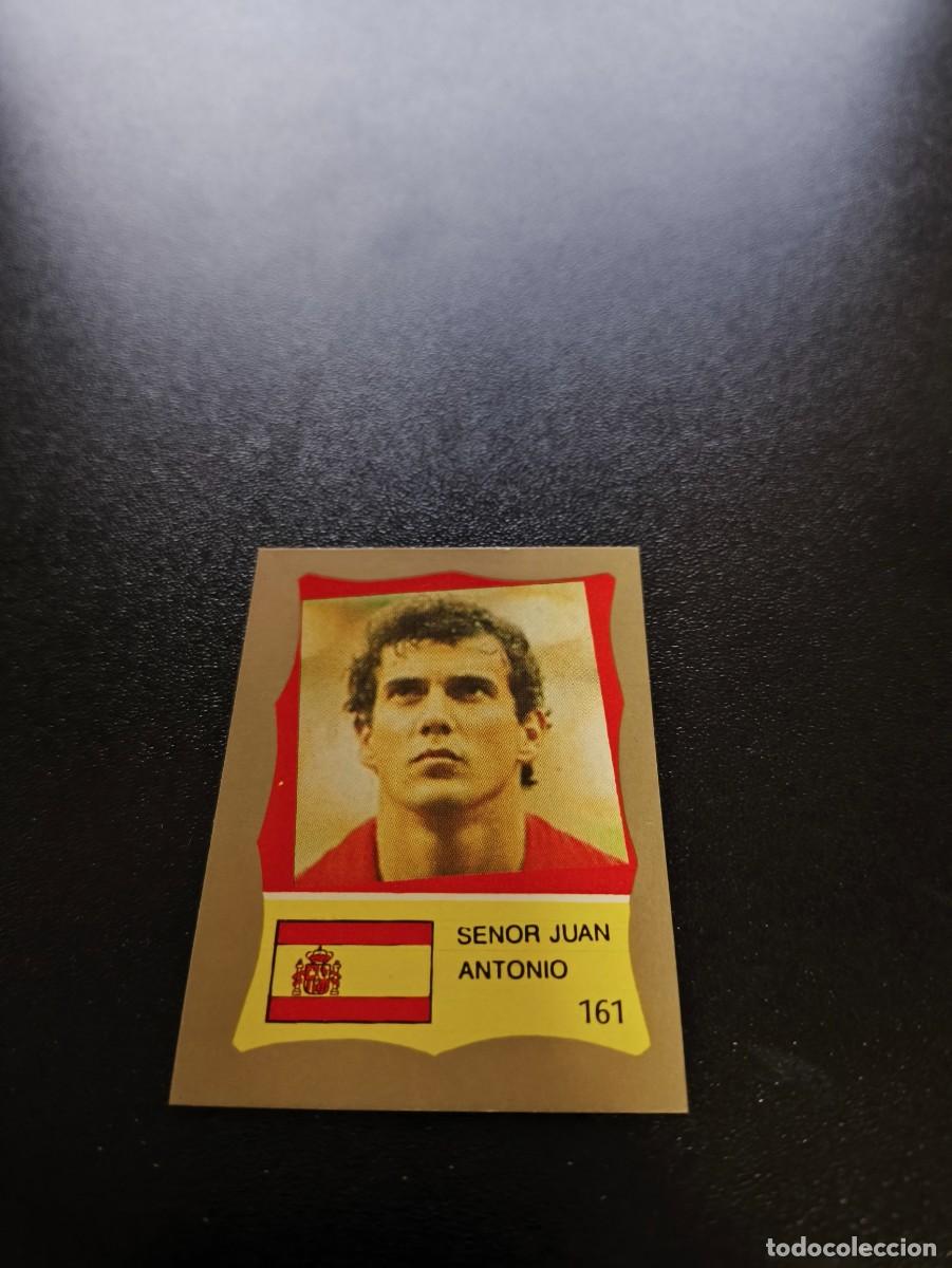 Cromos de F&uacute;tbol: 161 se&ntilde;or ZARAGOZA ESPA&Ntilde;A SPAIN REYAUCA MUNDIAL MEXICO 1986 WORLD CUP NO ESTE PANINI