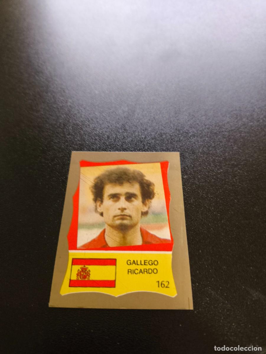 Cromos de F&uacute;tbol: 162 GALLEGO REAL MADRID ESPA&Ntilde;A SPAIN REYAUCA MUNDIAL MEXICO 1986 WORLD CUP NO ESTE PANINI