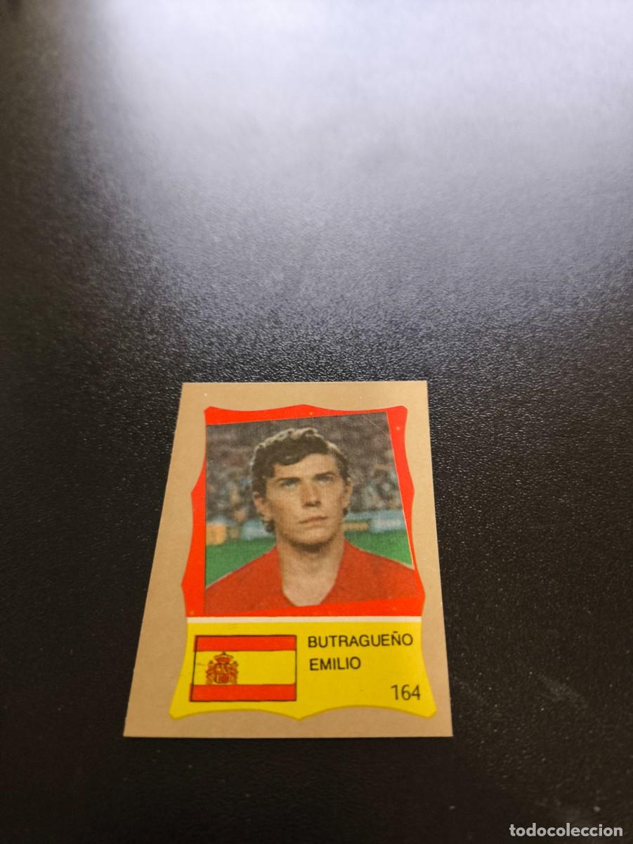 Cromos de F&uacute;tbol: 164 EMILIO BUTRAGUE&Ntilde;O REAL MADRID ESPA&Ntilde;A SPAIN REYAUCA MUNDIAL MEXICO 1986 WORLD CUP NO ESTE PANINI