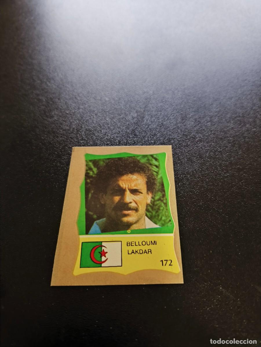 Cromos de F&uacute;tbol: 172 LAKDAR BELLOUMI ARGELIA ALGERIE REYAUCA MUNDIAL MEXICO 1986 WORLD CUP NO ESTE PANINI