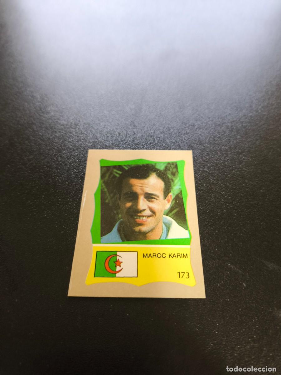 Cromos de F&uacute;tbol: 173 MAROC KARIM ARGELIA ALGERIE REYAUCA MUNDIAL MEXICO 1986 WORLD CUP NO ESTE PANINI