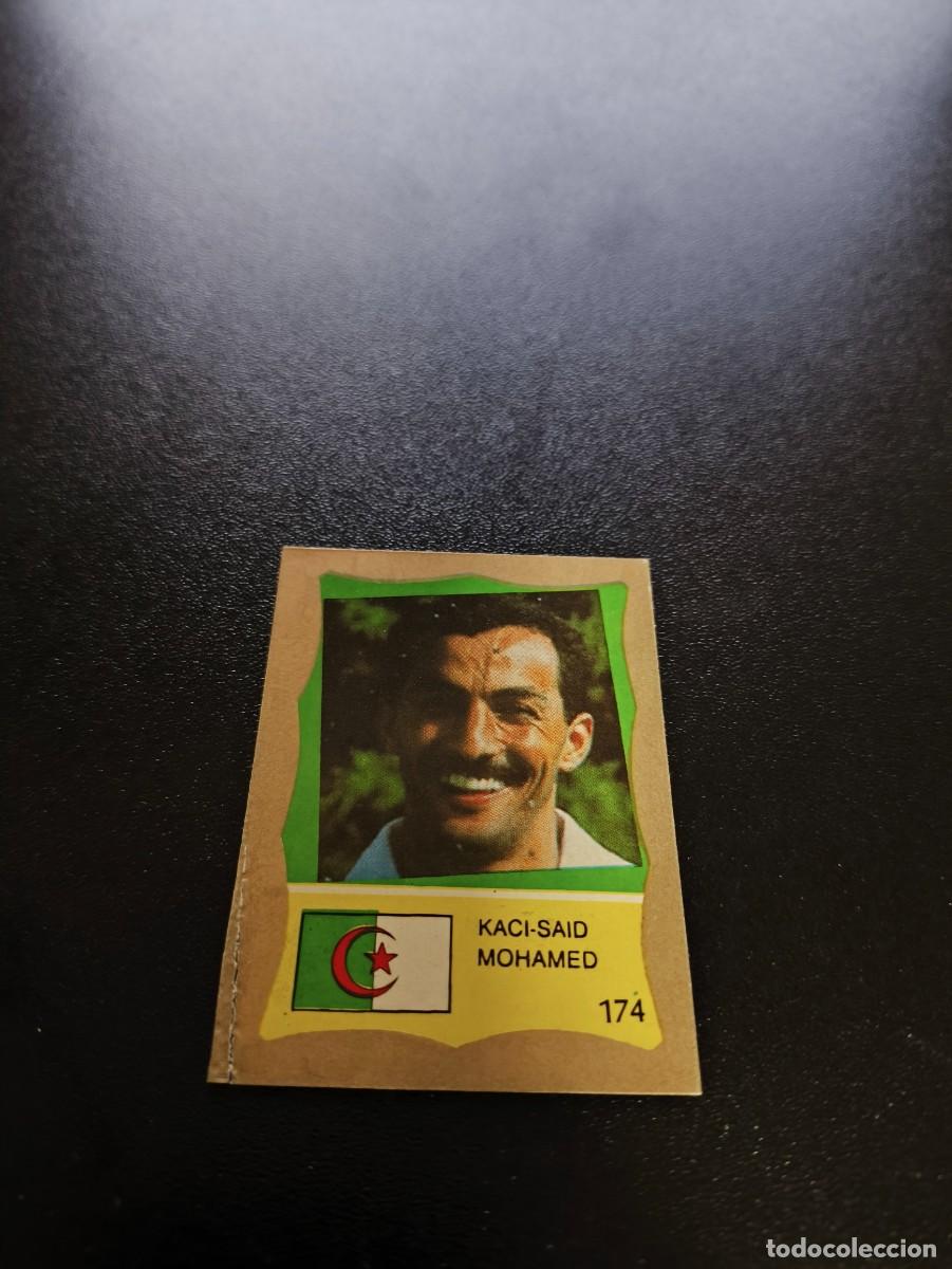 Cromos de F&uacute;tbol: 174 KACI SAID MOHAMED ARGELIA ALGERIE REYAUCA MUNDIAL MEXICO 1986 WORLD CUP NO ESTE PANINI