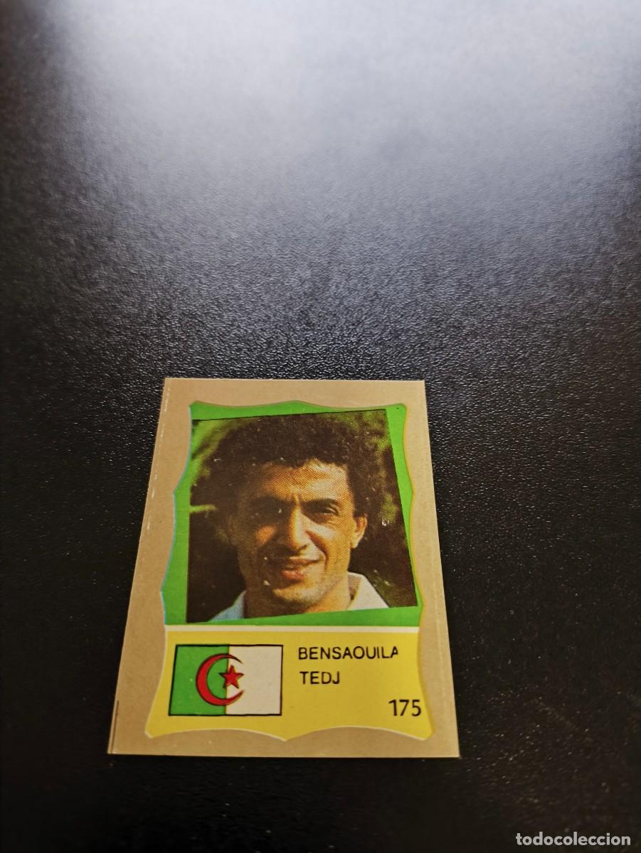 Cromos de F&uacute;tbol: 175 TEDJ BENSAOUILA ARGELIA ALGERIE REYAUCA MUNDIAL MEXICO 1986 WORLD CUP NO ESTE PANINI