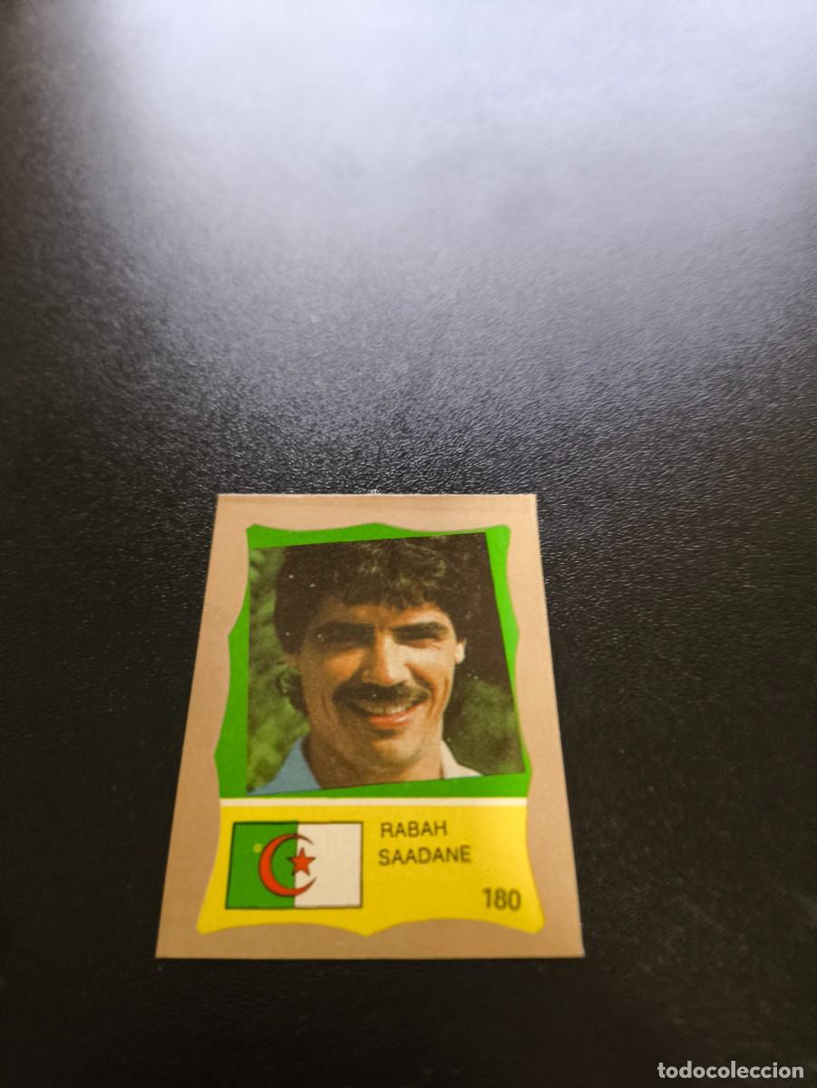 Cromos de F&uacute;tbol: 180 SAADANE RABAH ARGELIA ALGERIE REYAUCA MUNDIAL MEXICO 1986 WORLD CUP NO ESTE PANINI