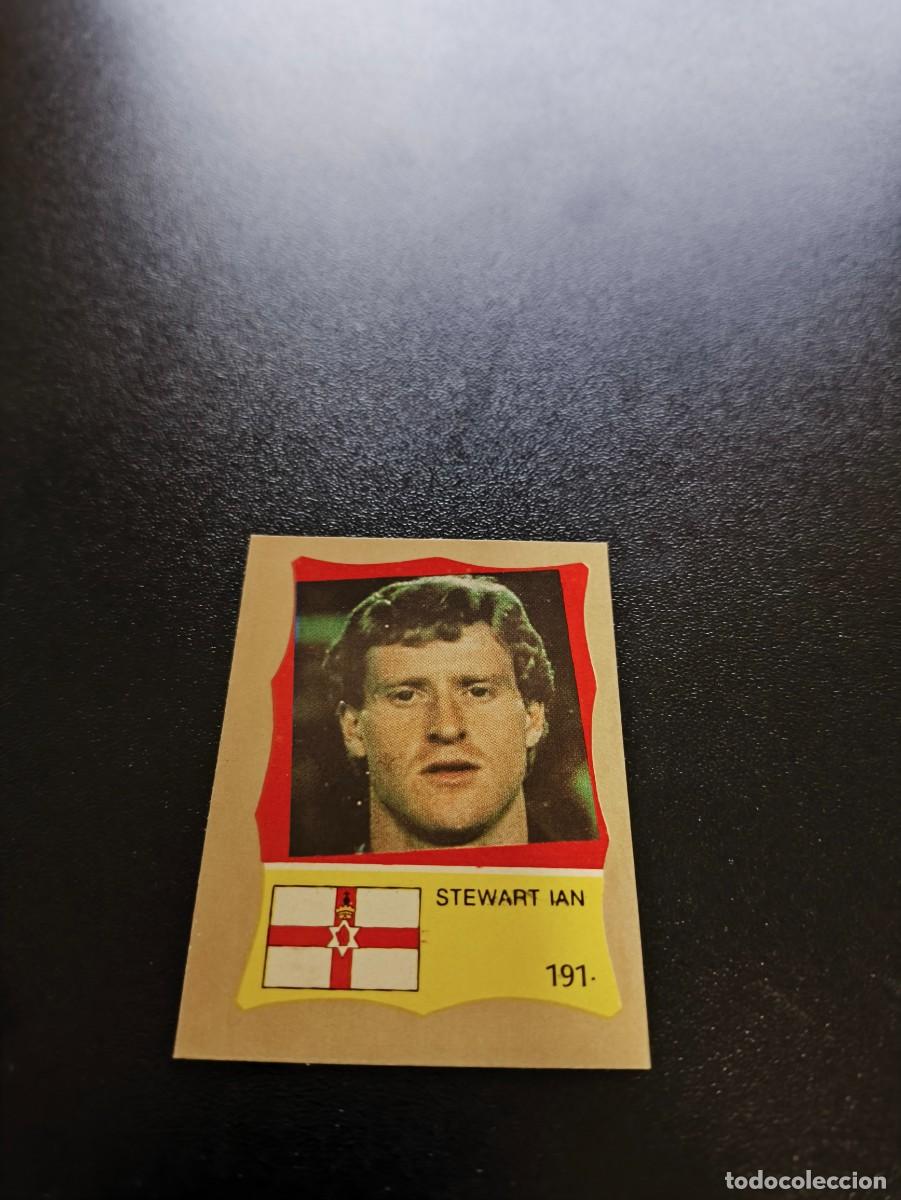 Cromos de F&uacute;tbol: 191 IAN STEWART IRLANDA DEL NORTE NORTH IRELAND REYAUCA MUNDIAL MEXICO 1986 WORLD CUP NO ESTE PANINI