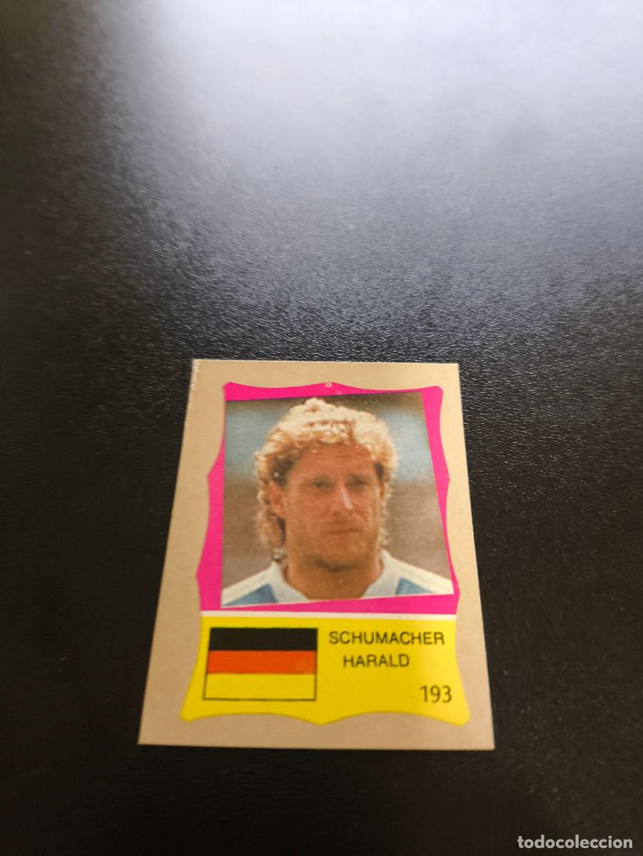 Cromos de F&uacute;tbol: 193 SCHUMACHER HARALD ALEMANIA GERMANY REYAUCA MUNDIAL MEXICO 1986 WORLD CUP NO ESTE PANINI