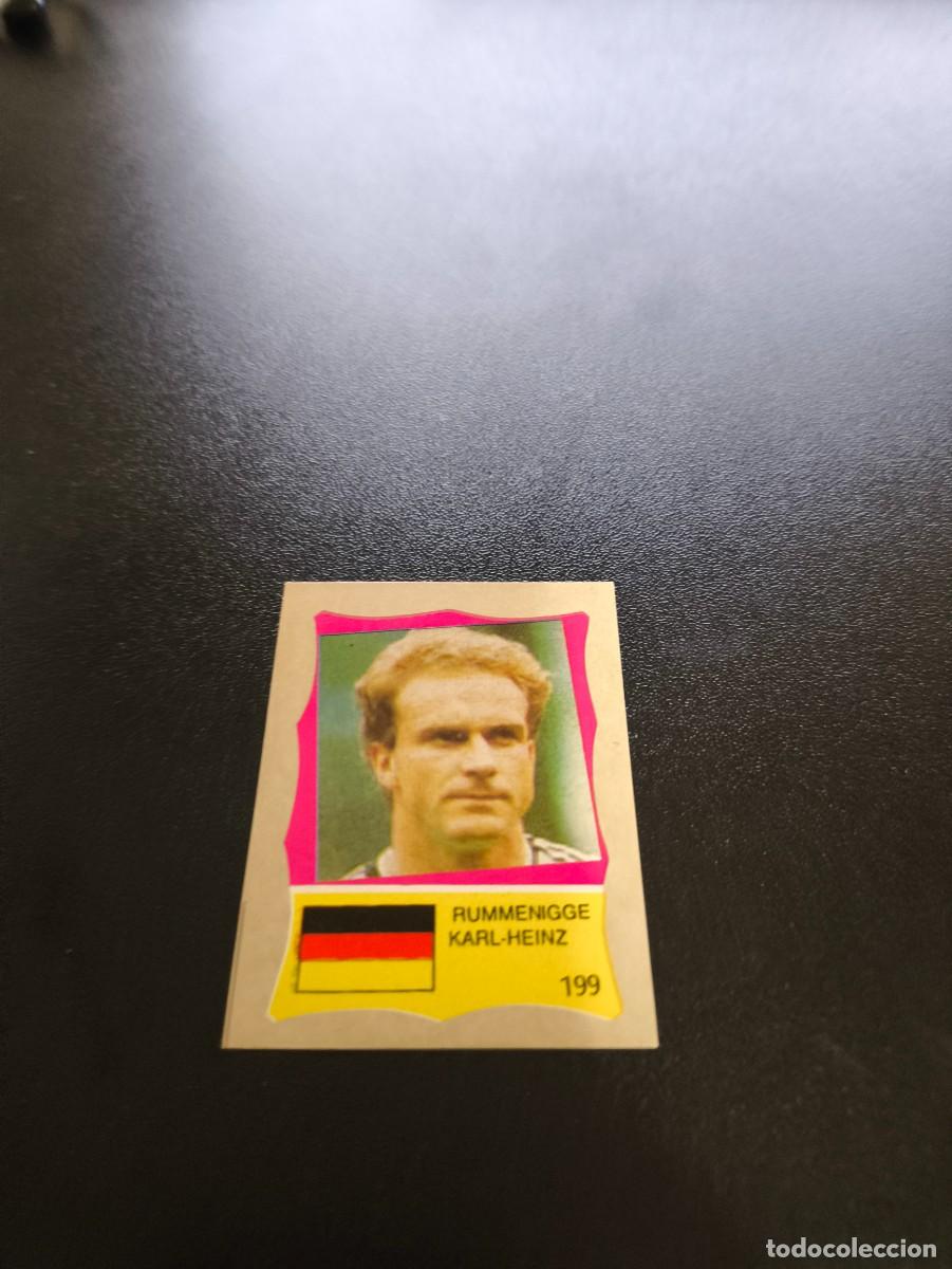 Cromos de F&uacute;tbol: 199 KARL HEINZ RUMMENIGGE ALEMANIA GERMANY REYAUCA MUNDIAL MEXICO 1986 WORLD CUP NO ESTE PANINI
