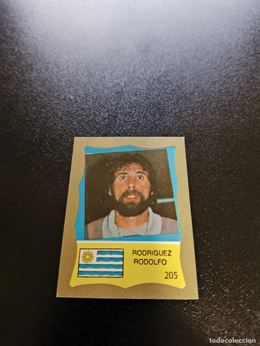 Cromos de F&uacute;tbol: 205 RODOLFO RODRIGUEZ URUGUAY REYAUCA MUNDIAL MEXICO 1986 WORLD CUP NO ESTE PANINI