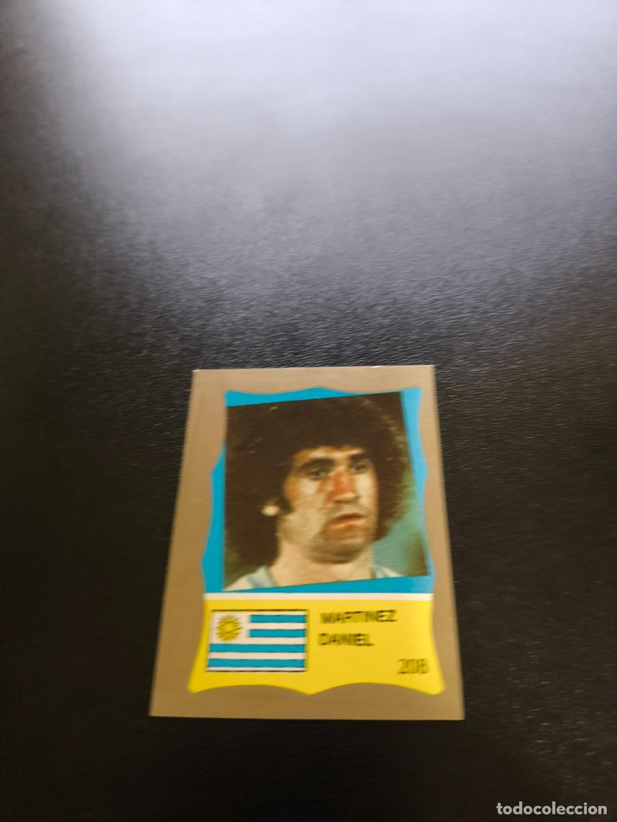 Cromos de F&uacute;tbol: 208 DANIEL MARTINEZ URUGUAY REYAUCA MUNDIAL MEXICO 1986 WORLD CUP NO ESTE PANINI
