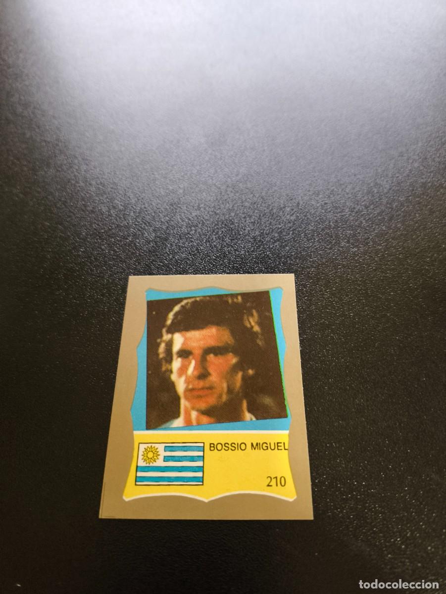 Cromos de F&uacute;tbol: 210 MIGUEL BOSSIO VALENCIA URUGUAY REYAUCA MUNDIAL MEXICO 1986 WORLD CUP NO ESTE PANINI