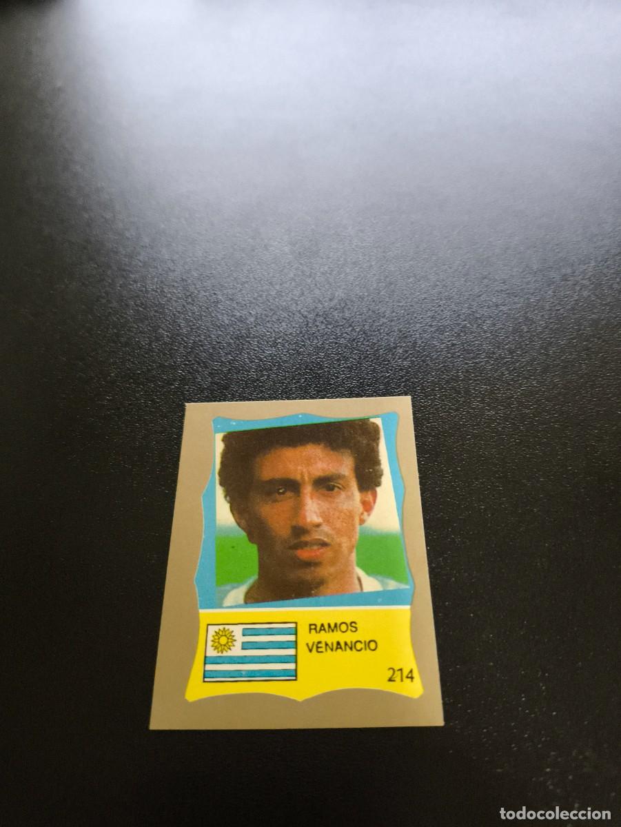 Cromos de F&uacute;tbol: 214 VENANCIO RAMOS URUGUAY REYAUCA MUNDIAL MEXICO 1986 WORLD CUP NO ESTE PANINI