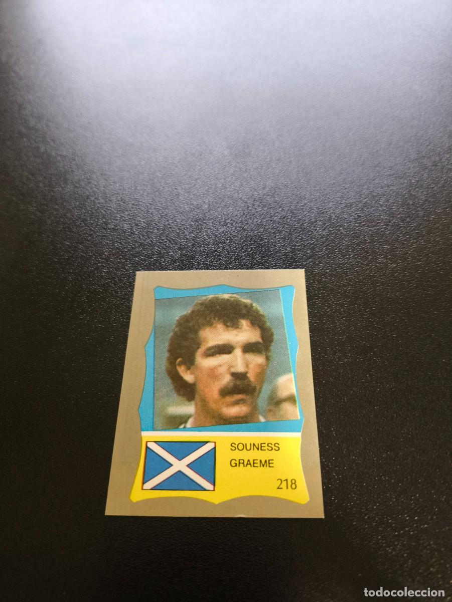 Cromos de F&uacute;tbol: 218 GRAEME SOUNESS SCOTLAND REYAUCA MUNDIAL MEXICO 1986 WORLD CUP NO ESTE PANINI