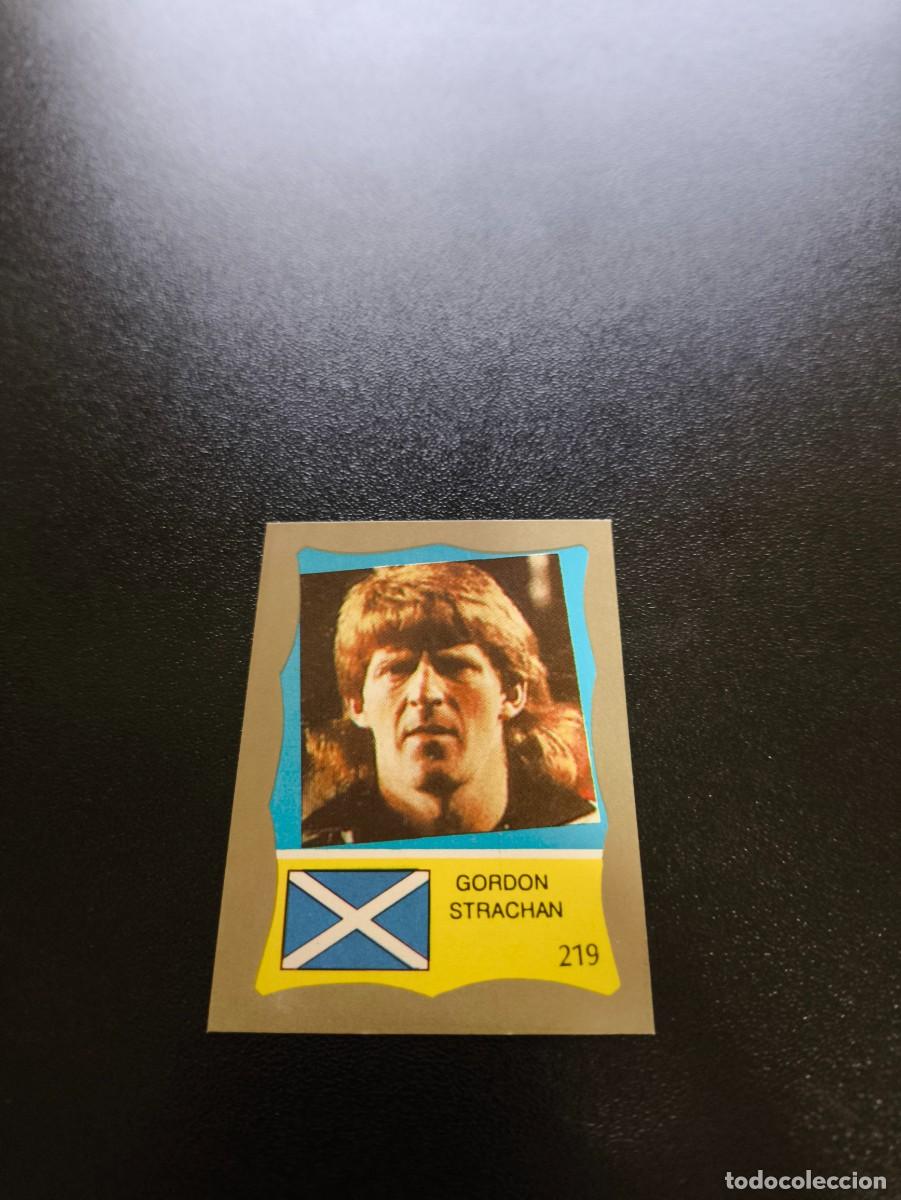 Cromos de F&uacute;tbol: 219 Gordon Strachan SCOTLAND REYAUCA MUNDIAL MEXICO 1986 WORLD CUP NO ESTE PANINI