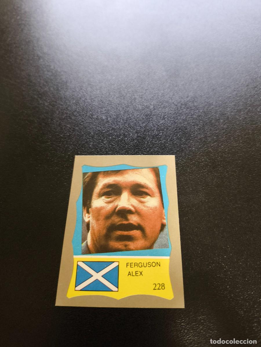 Cromos de F&uacute;tbol: 228 ALEX FERGUSON MANCHESTER ESCOCIA SCOTLAND REYAUCA MUNDIAL MEXICO 1986 WORLD CUP NO ESTE PANINI