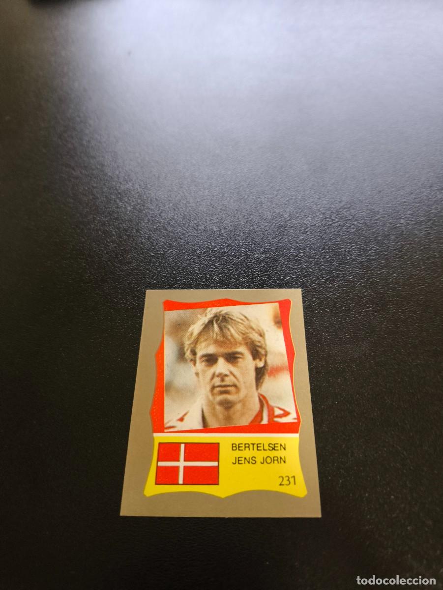 Cromos de F&uacute;tbol: 231 Bertelsen DINAMARCA DENMARK REYAUCA MUNDIAL MEXICO 1986 WORLD CUP NO ESTE PANINI