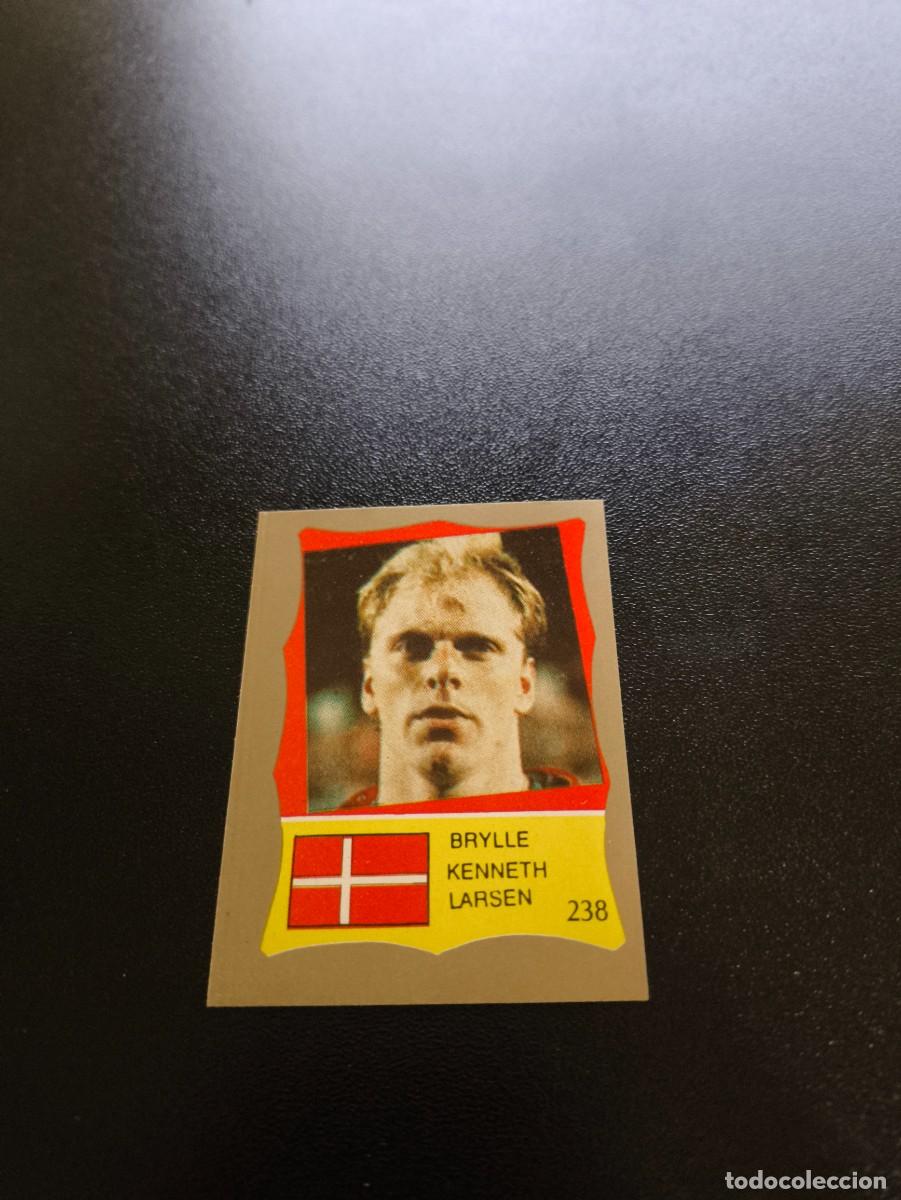 Cromos de F&uacute;tbol: 238 BRYLLE KENNETH LARSEN DINAMARCA DENMARK REYAUCA MUNDIAL MEXICO 1986 WORLD CUP NO ESTE PANINI
