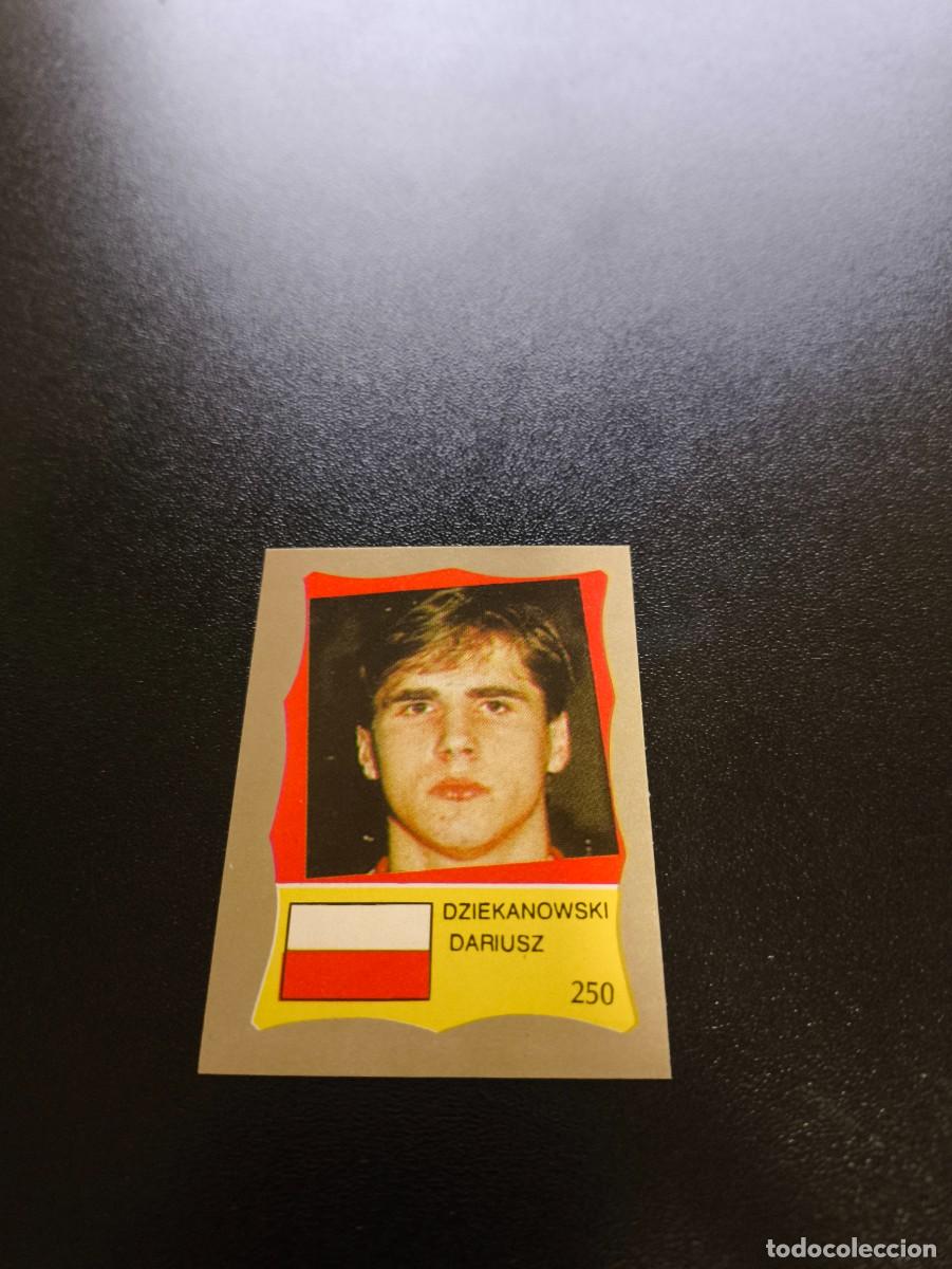 Cromos de F&uacute;tbol: 250 DARIUSZ DZIEKANOWSK POLONIA POLAND REYAUCA MUNDIAL MEXICO 1986 WORLD CUP NO ESTE PANINI
