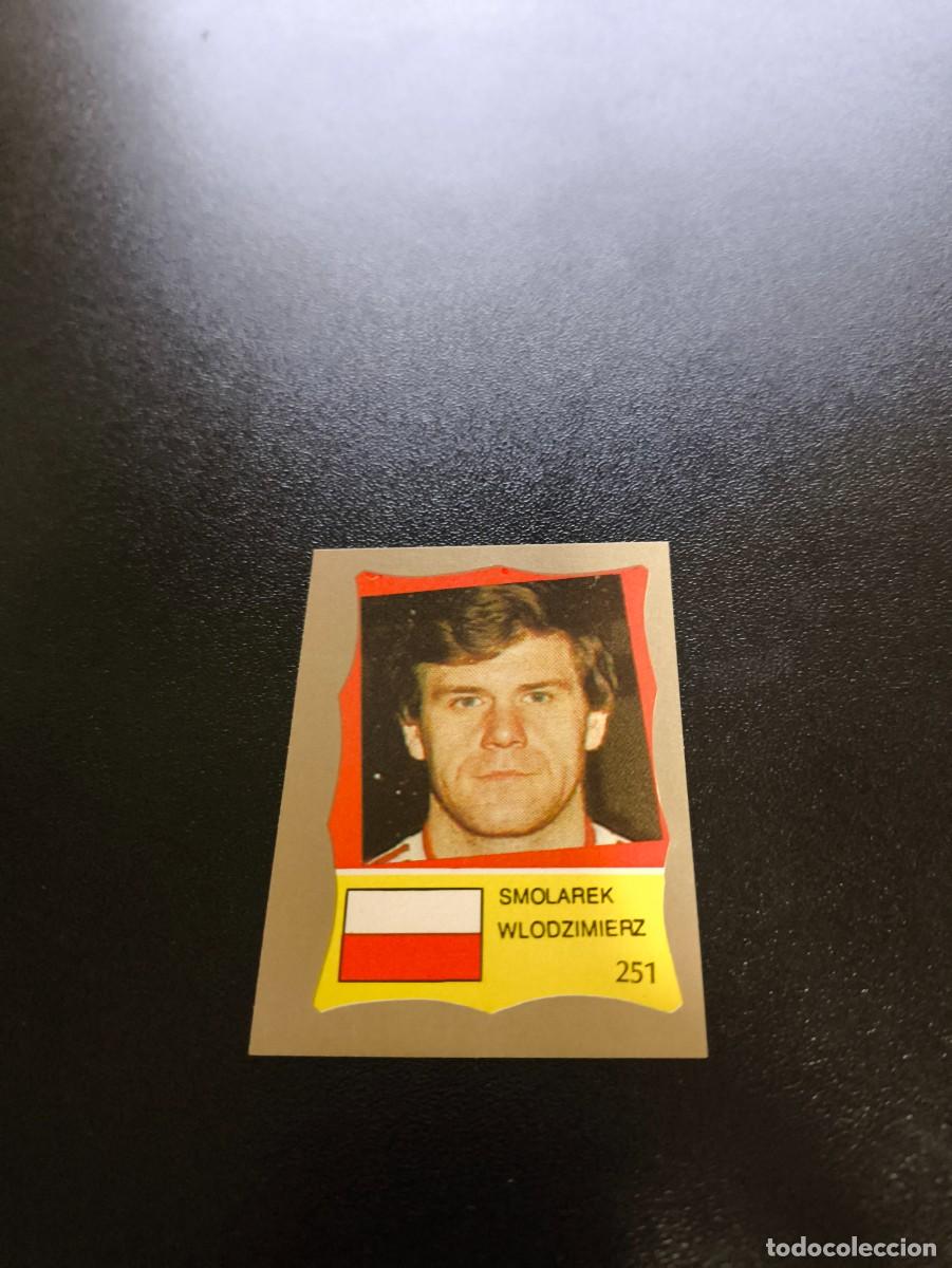 Cromos de F&uacute;tbol: 251 WLODZIMIERZ SMOLAREK POLONIA POLAND REYAUCA MUNDIAL MEXICO 1986 WORLD CUP NO ESTE PANINI