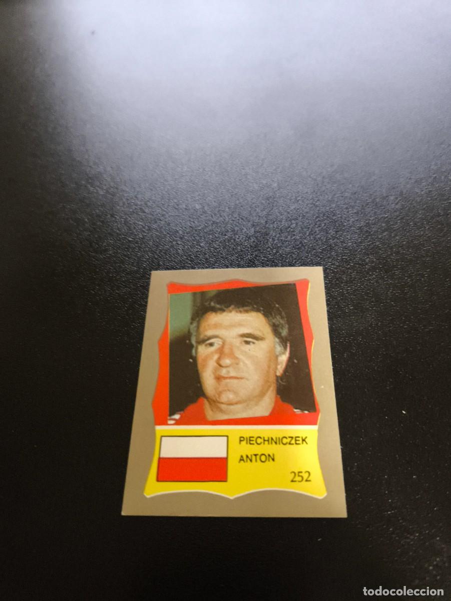 Cromos de F&uacute;tbol: 252 ANTON PIECHNICZEK POLONIA POLAND REYAUCA MUNDIAL MEXICO 1986 WORLD CUP NO ESTE PANINI
