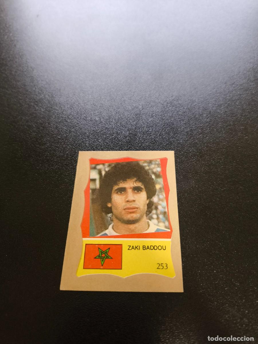 Cromos de F&uacute;tbol: 253 ZAKI EZAKI BADDOU MALLORC MARRUECOS MOROCCO REYAUCA MUNDIAL MEXICO 1986 WORLD CUP NO ESTE PANINI