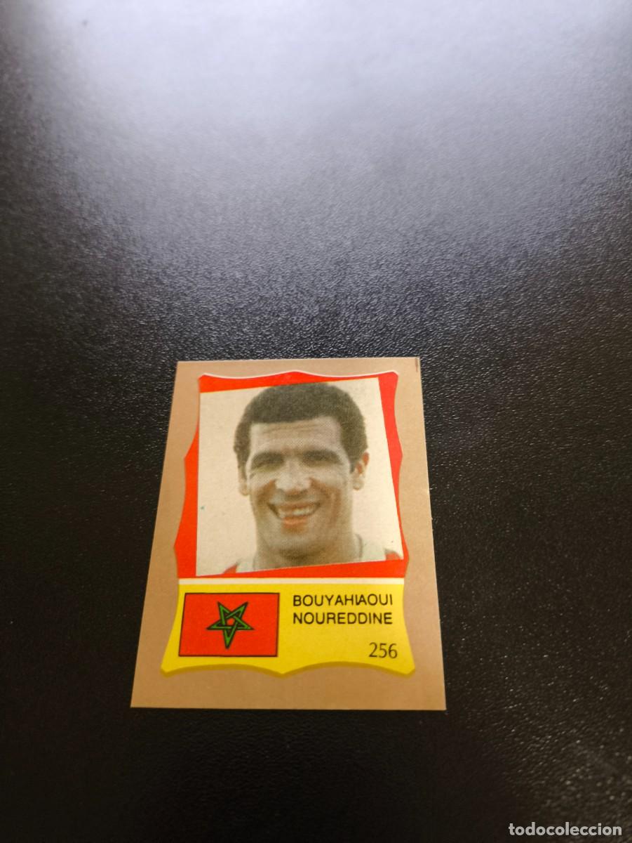 Cromos de F&uacute;tbol: 256 NOUREDDINE BOUYAHAOUI MARRUECOS MOROCCO REYAUCA MUNDIAL MEXICO 1986 WORLD CUP NO ESTE PANINI