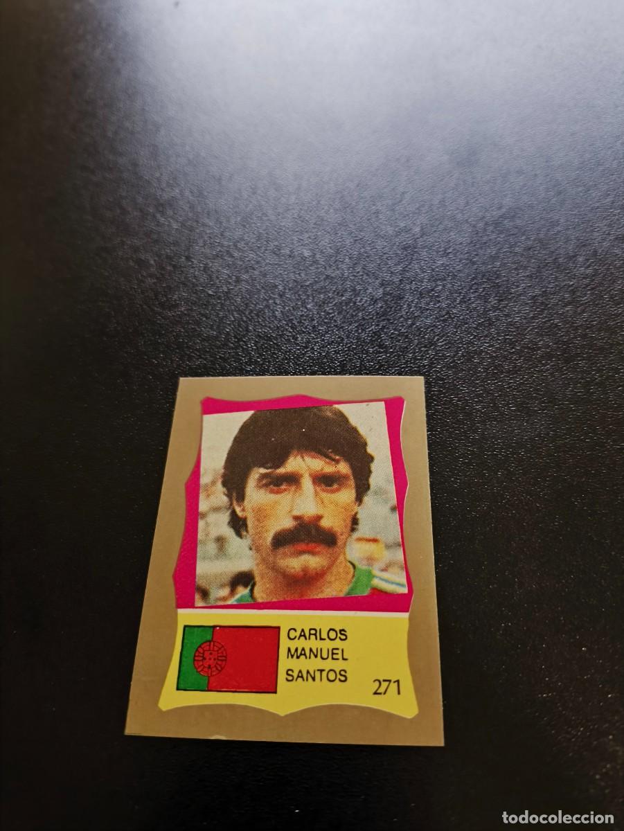 Cromos de F&uacute;tbol: 271 CARLOS MANUEL SANTOS PORTUGAL REYAUCA MUNDIAL MEXICO 1986 WORLD CUP NO ESTE PANINI