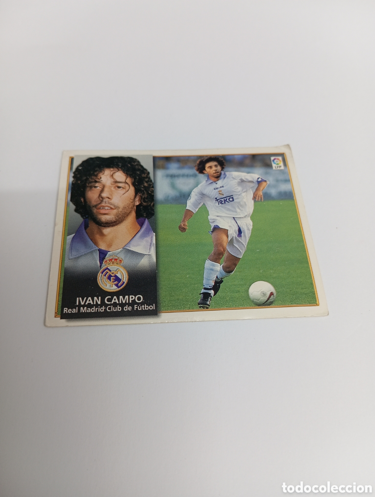 Cromos de F&uacute;tbol: IVAN CAMPO Real Madrid Liga Este 1998 1999 NUEVO SIN PEGAR 98 99