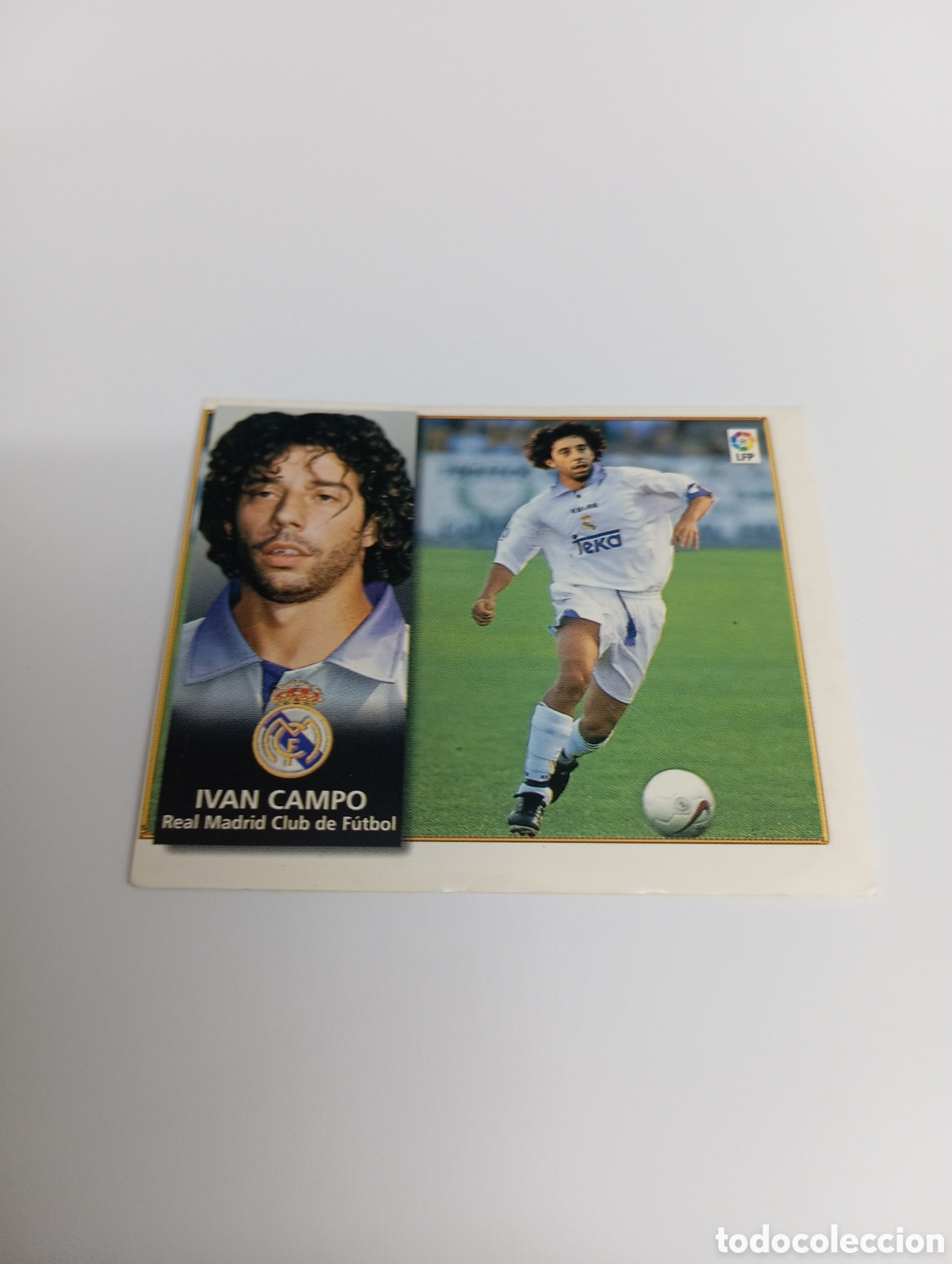 Cromos de F&uacute;tbol: IVAN CAMPO Real Madrid Liga Este 1998 1999 NUEVO SIN PEGAR 98 99