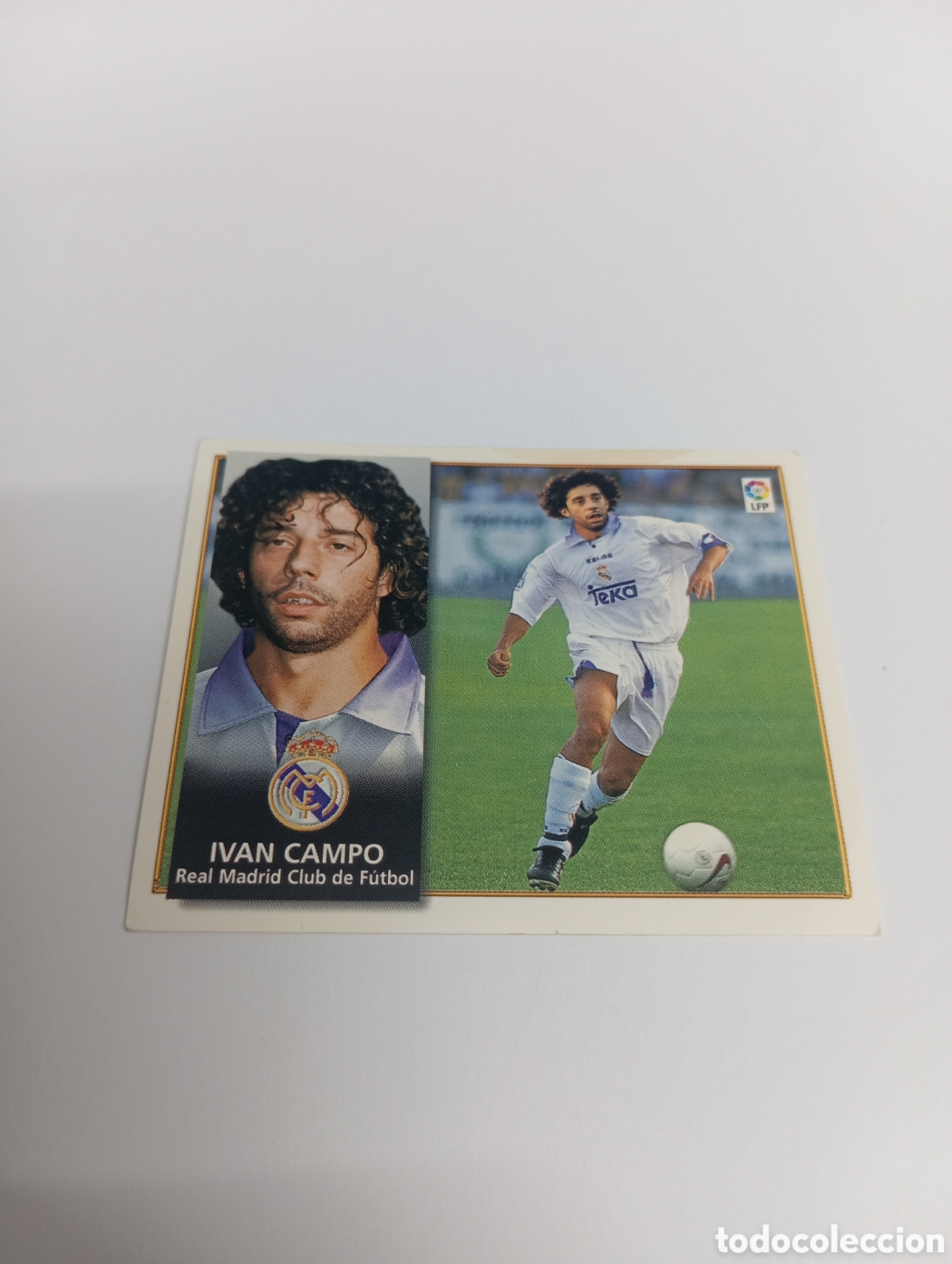 Cromos de F&uacute;tbol: IVAN CAMPO Real Madrid Liga Este 1998 1999 NUEVO SIN PEGAR 98 99
