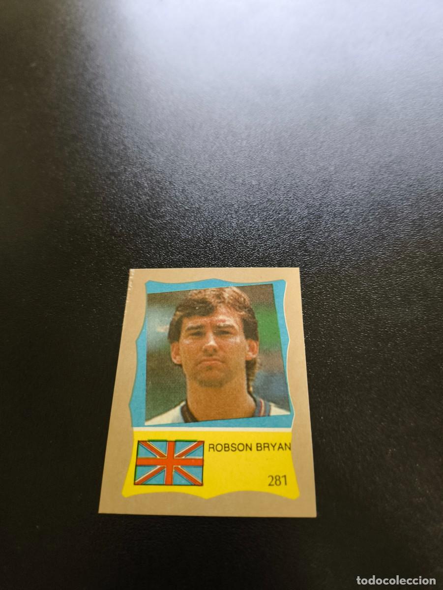 Cromos de F&uacute;tbol: 281 BRYAN ROBSON INGLATERRA ENGLAND REYAUCA MUNDIAL MEXICO 1986 WORLD CUP NO ESTE PANINI