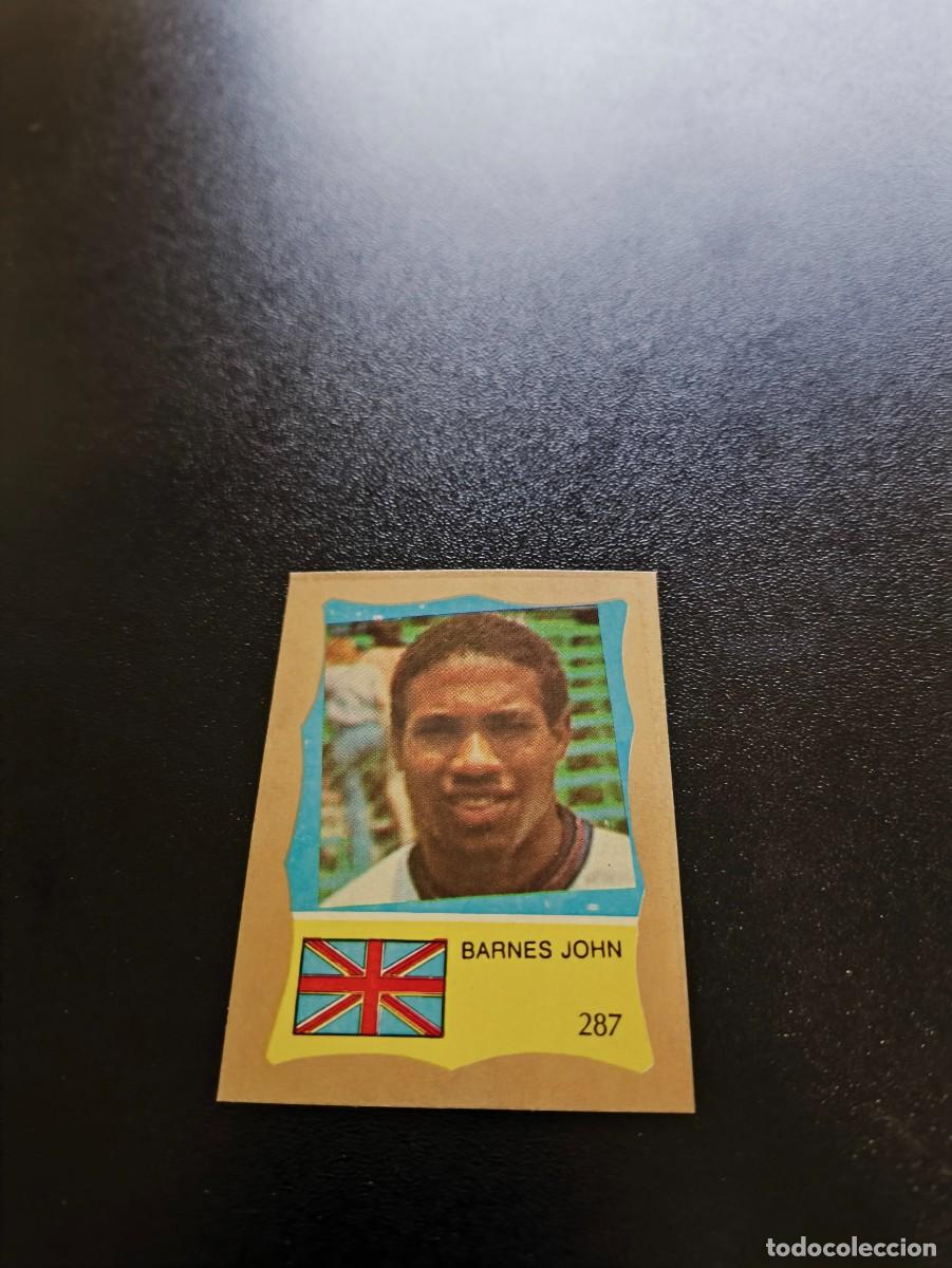 Cromos de F&uacute;tbol: 287 JOHN BARNES INGLATERRA ENGLAND REYAUCA MUNDIAL MEXICO 1986 WORLD CUP NO ESTE PANINI