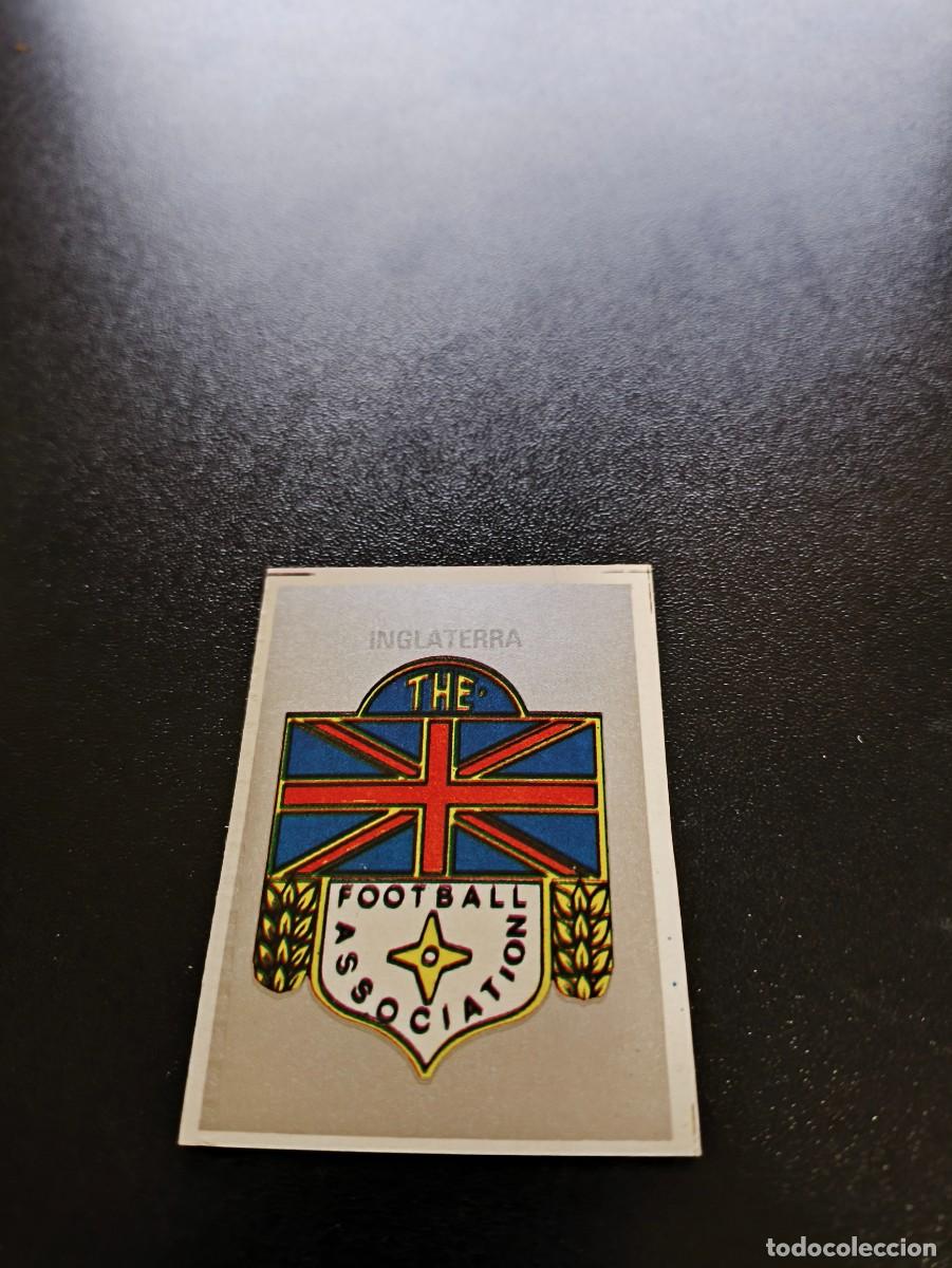 Cromos de F&uacute;tbol: ESCUDO BADGE INGLATERRA ENGLAND SILVER REYAUCA MUNDIAL ITALIA 1990 WORLD CUP NO ESTE PANINI