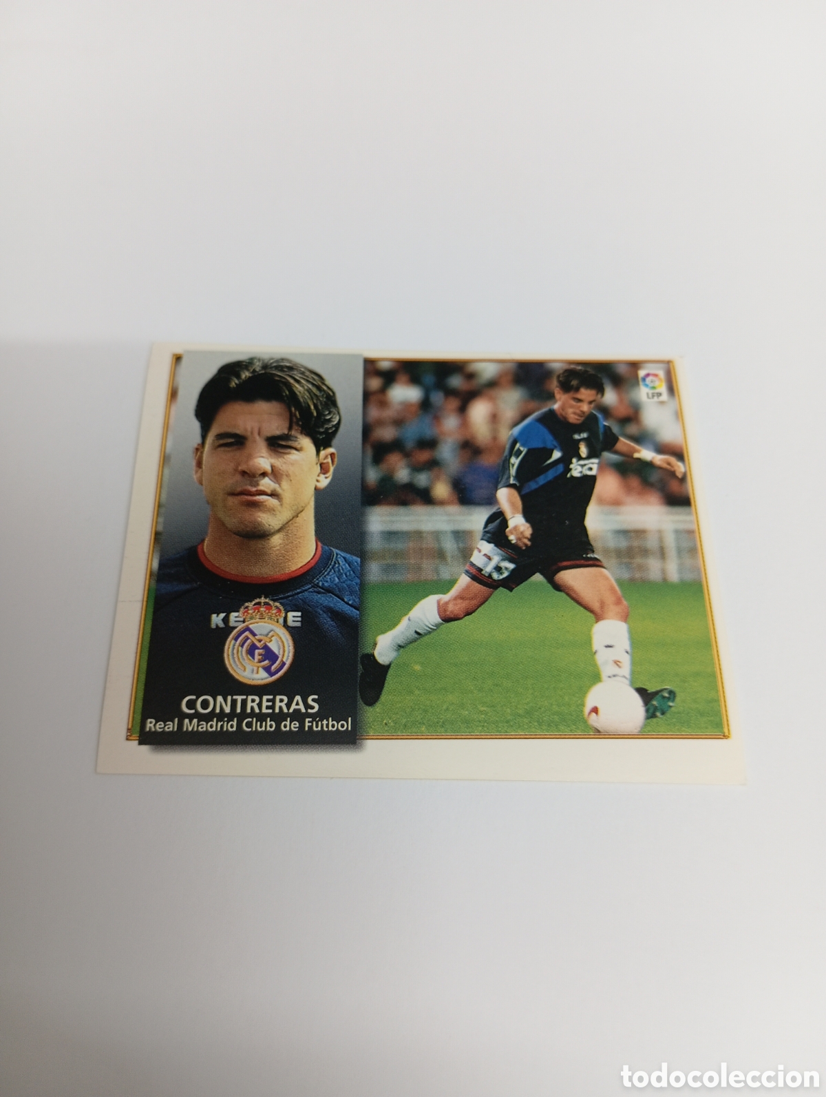 Cromos de F&uacute;tbol: CONTRERAS Real Madrid Liga Este 1998 1999 NUEVO SIN PEGAR 98 99