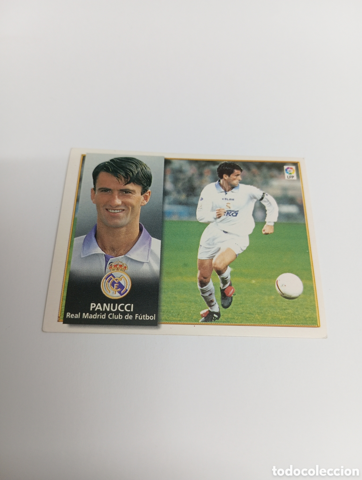 Cromos de F&uacute;tbol: PANUCCI Real Madrid Liga Este 1998 1999 NUEVO SIN PEGAR 98 99