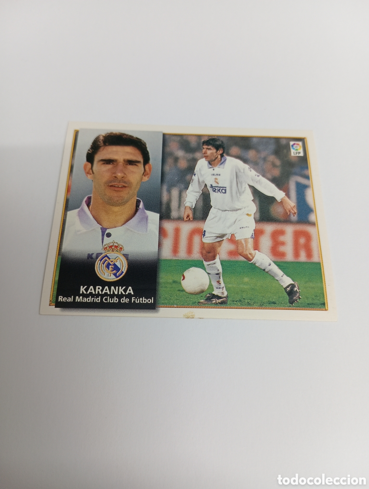 Cromos de F&uacute;tbol: KARANKA Real Madrid Liga Este 1998 1999 NUEVO SIN PEGAR 98 99