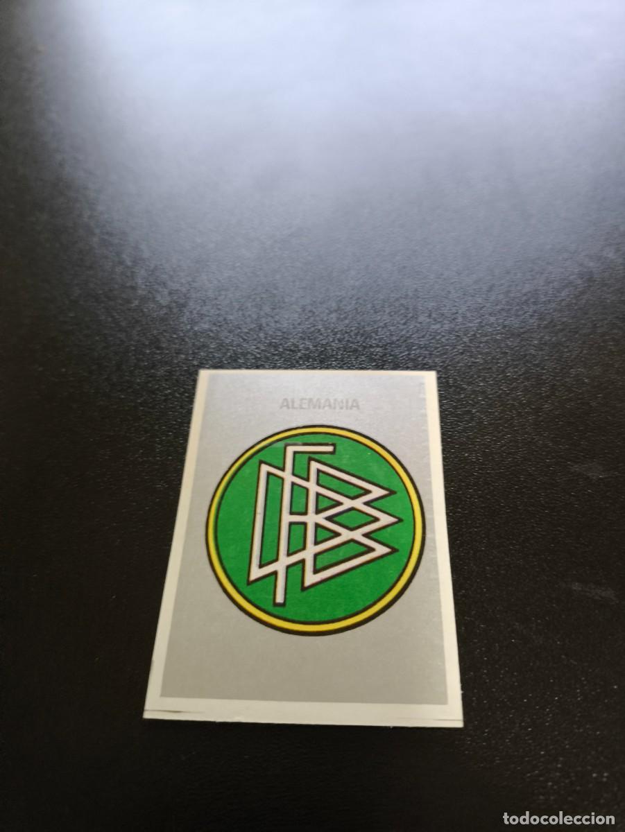 Cromos de F&uacute;tbol: ESCUDO BADGE ALEMANIA GERMANY SILVER REYAUCA MUNDIAL ITALIA 1990 WORLD CUP NO ESTE PANINI