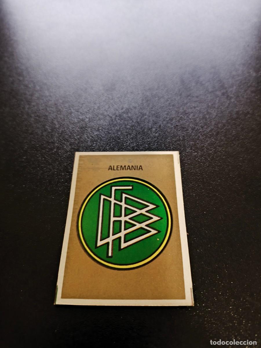 Cromos de F&uacute;tbol: ESCUDO BADGE ALEMANIA GERMANY GOLD REYAUCA MUNDIAL ITALIA 1990 WORLD CUP NO ESTE PANINI