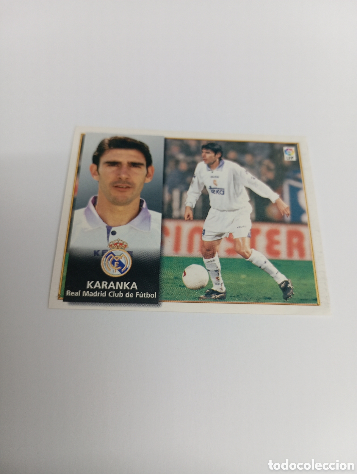 Cromos de F&uacute;tbol: KARANKA Real Madrid Liga Este 1998 1999 Panini 98 99