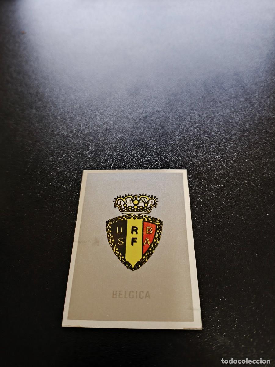 Cromos de F&uacute;tbol: ESCUDO BADGE BELGICA BELGIUM SILVER REYAUCA MUNDIAL ITALIA 1990 WORLD CUP NO ESTE PANINI