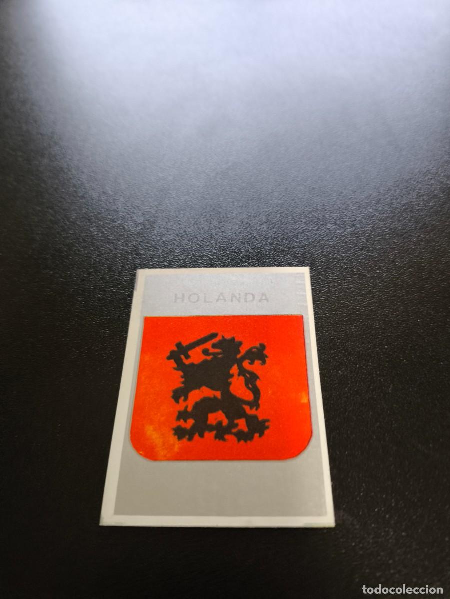 Cromos de F&uacute;tbol: ESCUDO BADGE HOLANDA NETHERLANDS SILVER REYAUCA MUNDIAL ITALIA 1990 WORLD CUP NO ESTE PANINI
