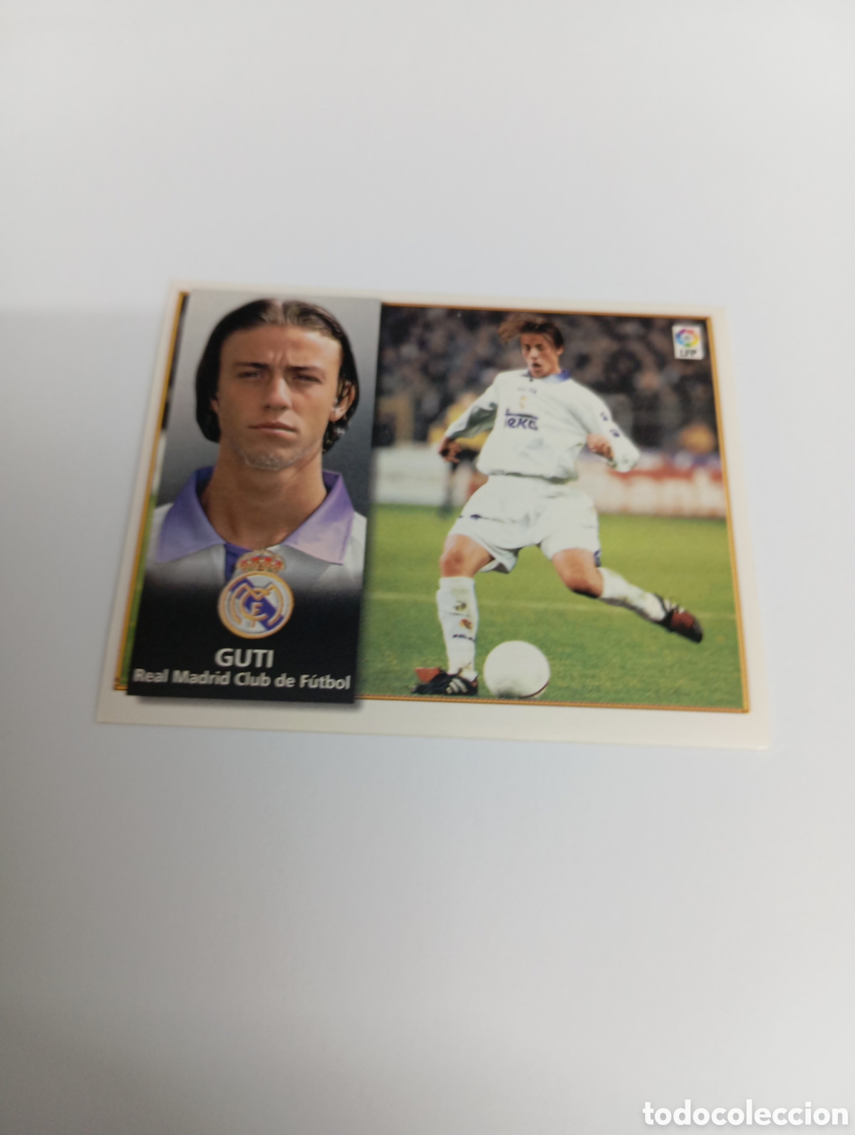 Cartes &agrave; collectionner de Football: GUTI Real Madrid Liga Este 1998 1999 NUEVO SIN PEGAR 98 99