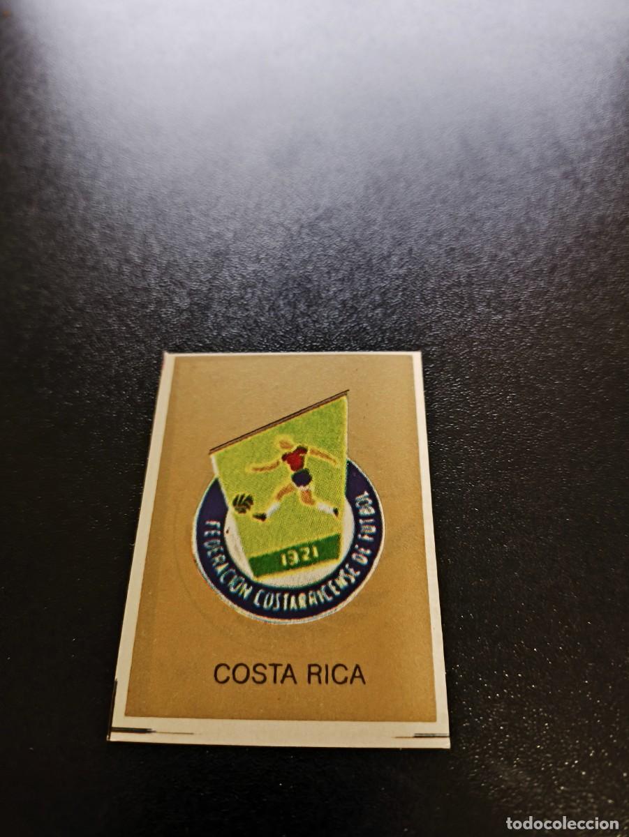 Figurine di Calcio: ESCUDO BADGE COSTA RICA GOLD REYAUCA MUNDIAL ITALIA 1990 WORLD CUP NO ESTE PANINI