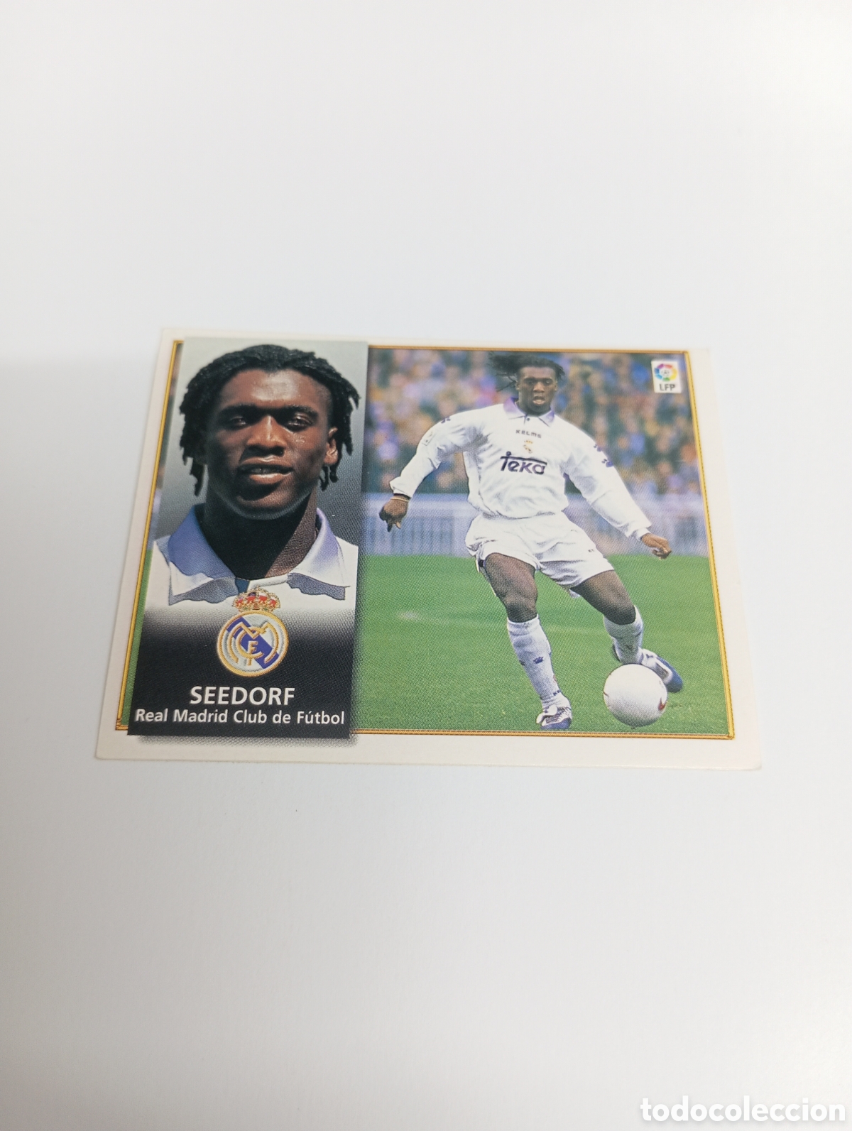 Figurine di Calcio: SEEDORF Real Madrid Liga Este 1998 1999 NUEVO SIN PEGAR 98 99