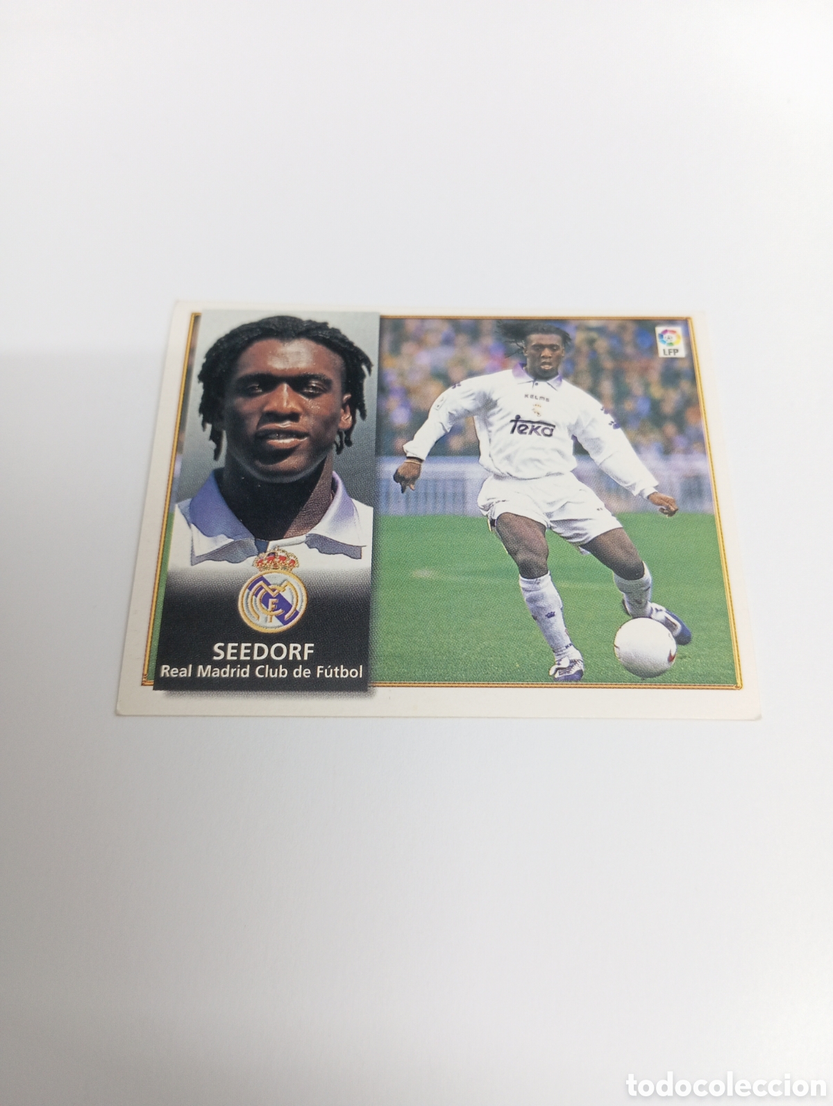 Figurine di Calcio: SEEDORF Real Madrid Liga Este 1998 1999 NUEVO SIN PEGAR 98 99