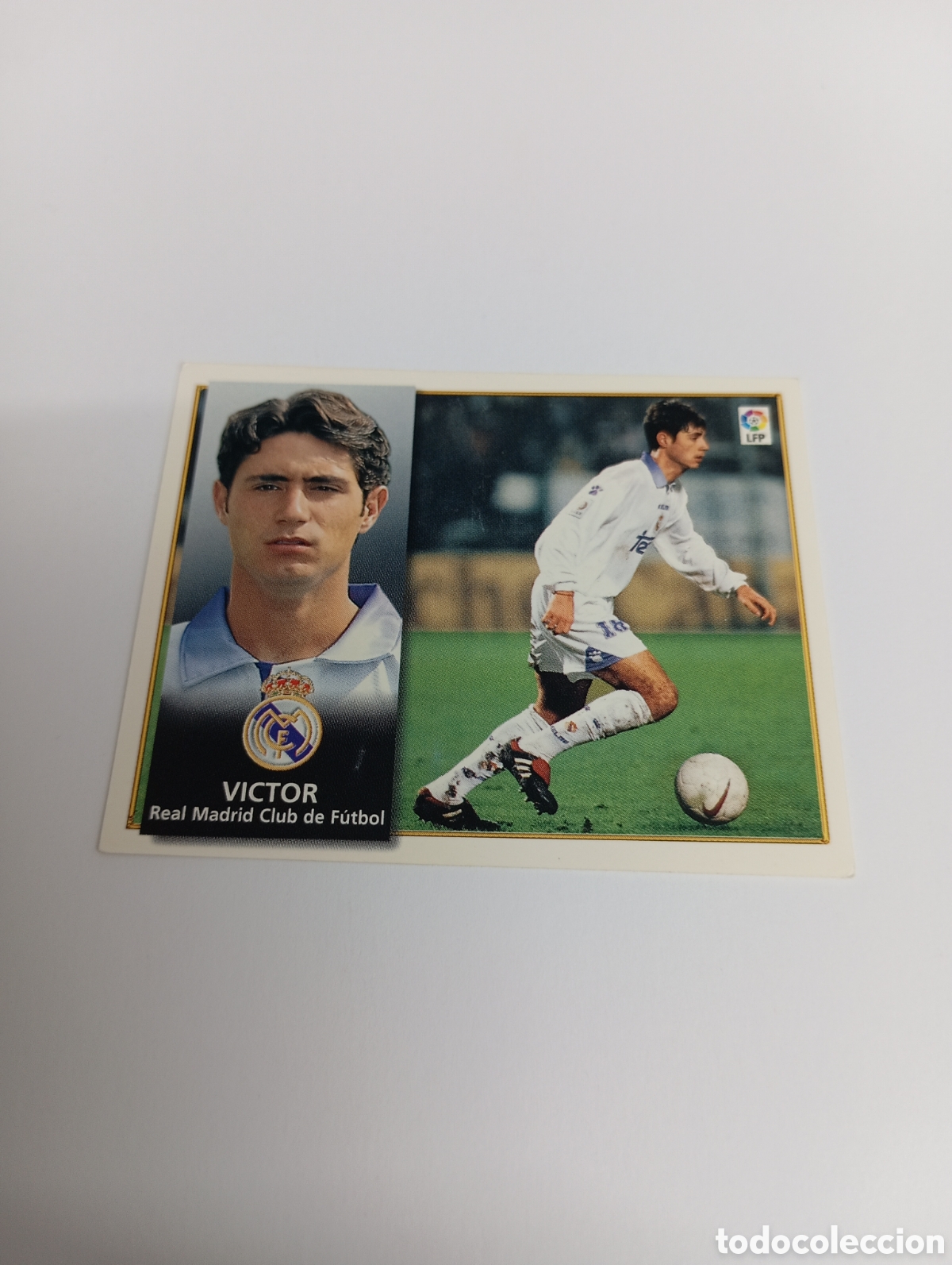 Cromos de F&uacute;tbol: V&Iacute;CTOR BAJA Real Madrid Liga Este 1998 1999 NUEVO SIN PEGAR 98 99