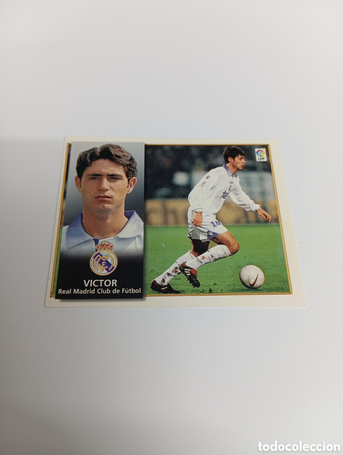 Cromos de F&uacute;tbol: V&Iacute;CTOR BAJA Real Madrid Liga Este 1998 1999 NUEVO SIN PEGAR 98 99