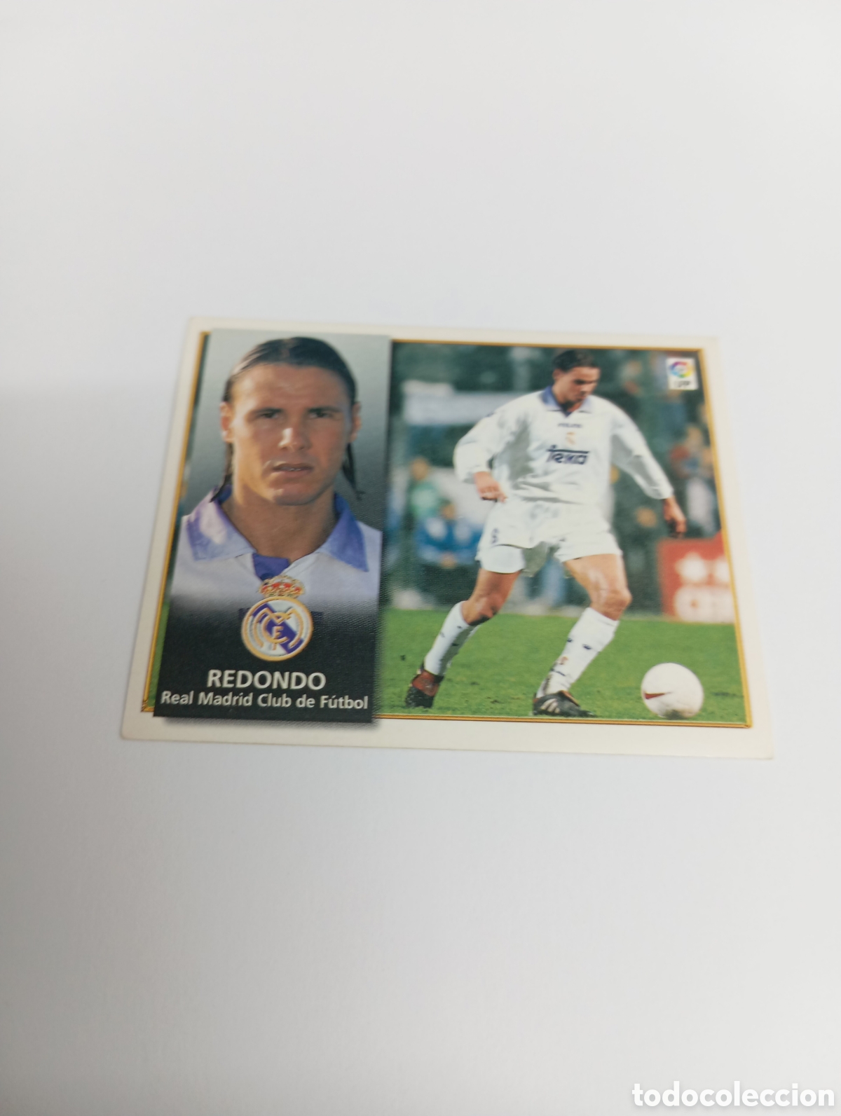Cromos de F&uacute;tbol: REDONDO Real Madrid Liga Este 1998 1999 NUEVO SIN PEGAR 98 99