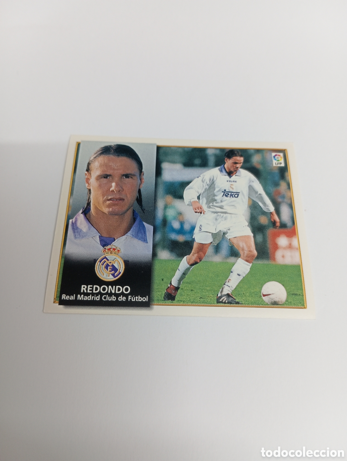 Cromos de F&uacute;tbol: REDONDO Real Madrid Liga Este 1998 1999 NUEVO SIN PEGAR 98 99
