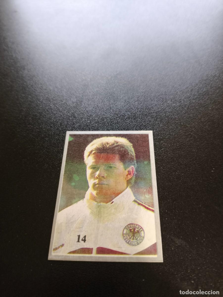 Cromos de F&uacute;tbol: 14 STEFAN REUTER ALEMANIA WEST GERMANY REYAUCA MUNDIAL ITALIA 1990 WORLD CUP NO ESTE PANINI