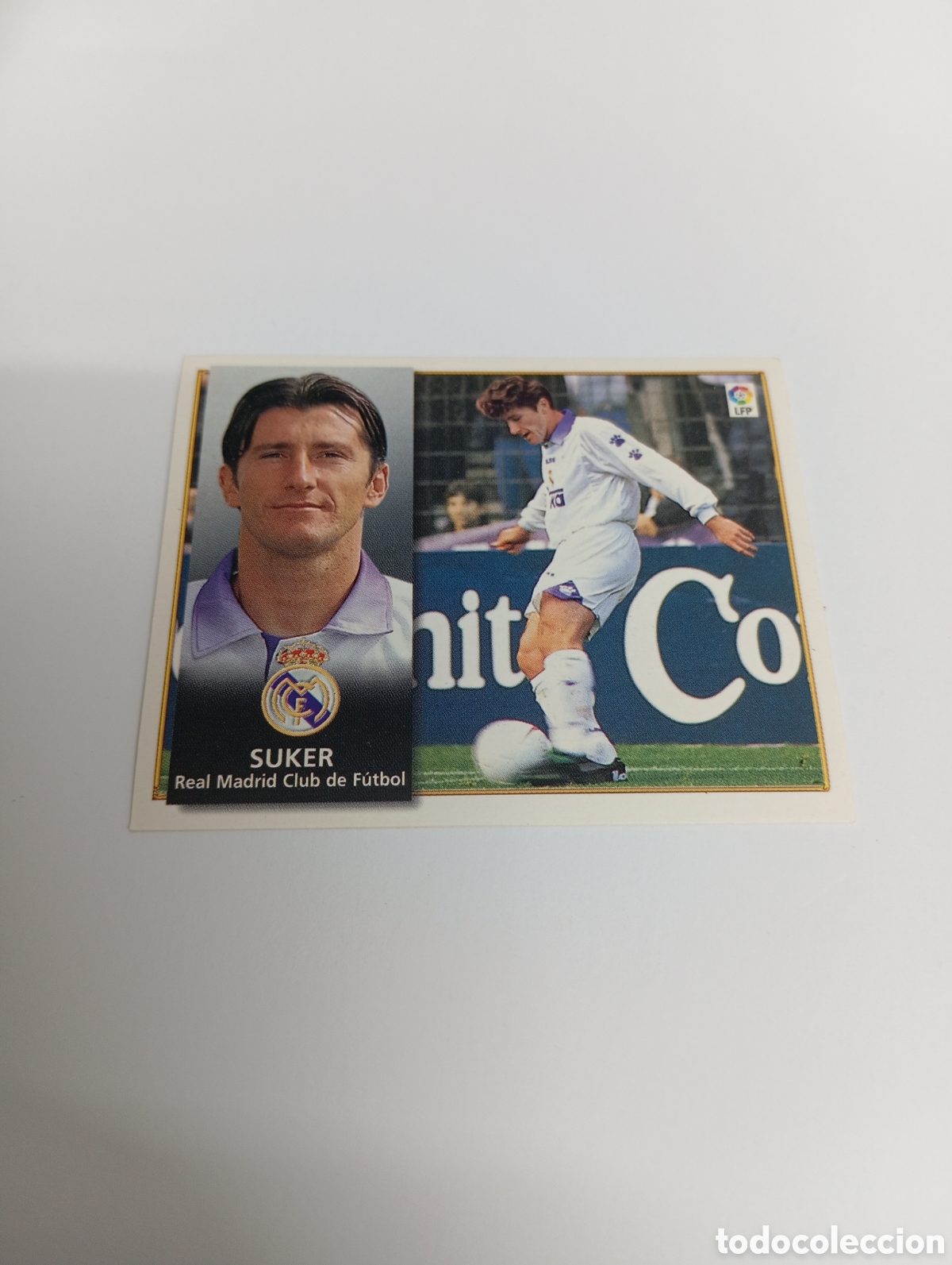 Cromos de F&uacute;tbol: SUKER Real Madrid Liga Este 1998 1999 NUEVO SIN PEGAR 98 99